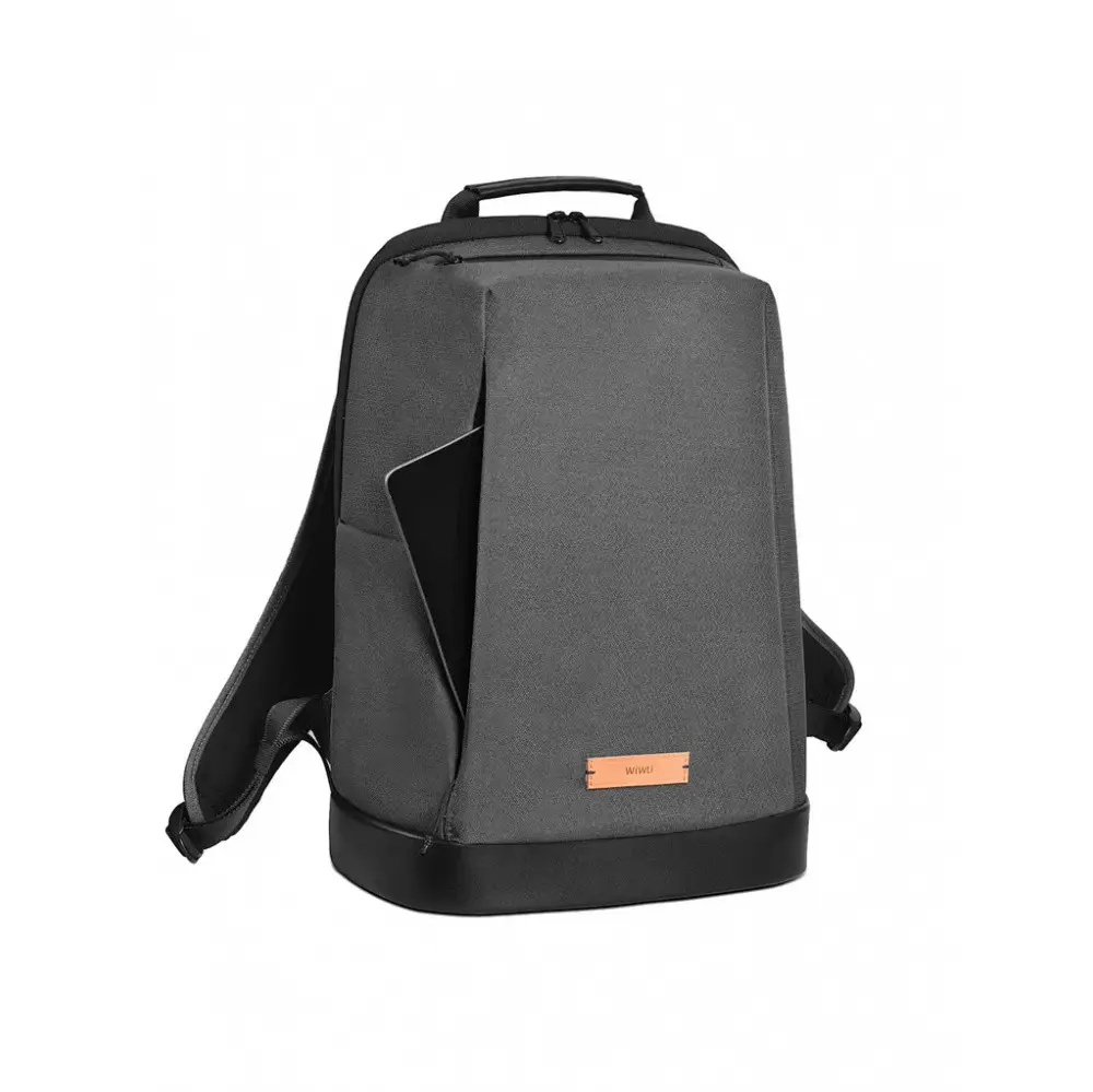 Рюкзак для ноутбука WIWU Elite Backpack із захистом від вологи з поліестеру 15,6" Сірий (48417) - фото 1