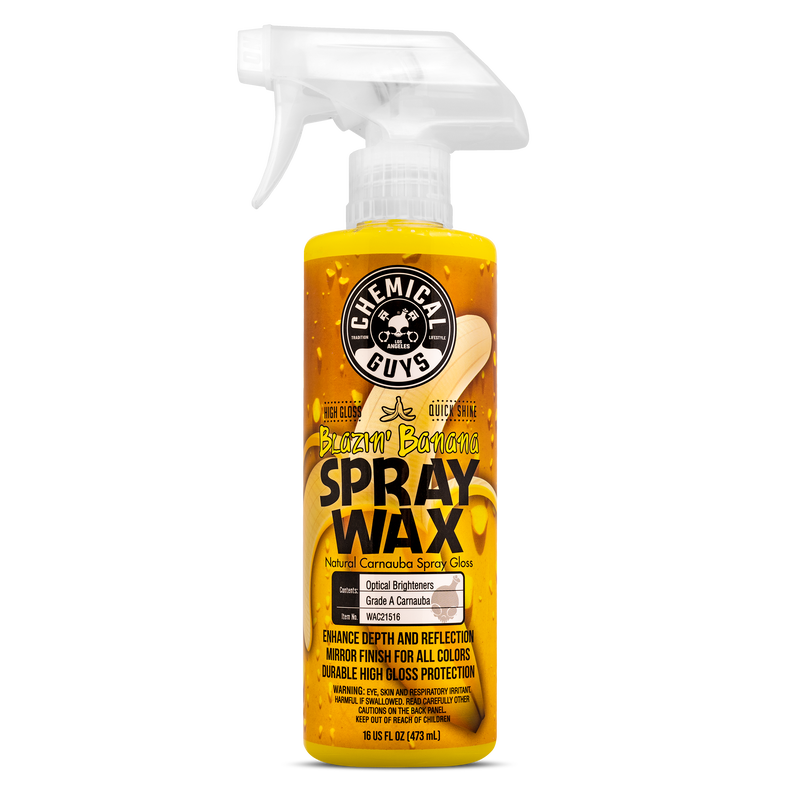 Детейл спрей Chemical Guys Blazin' Banana Natural Carnauba Spray Wax 473 мл
