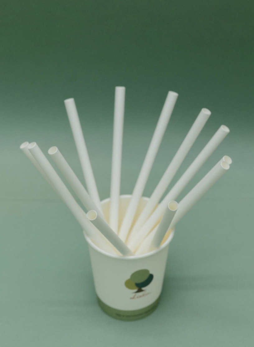 Трубочки бумажные 8х197 мм 100 шт./уп. Белый - фото 3 Трубочки бумажные 8х197 мм 100 шт./уп. Белый - фото 3