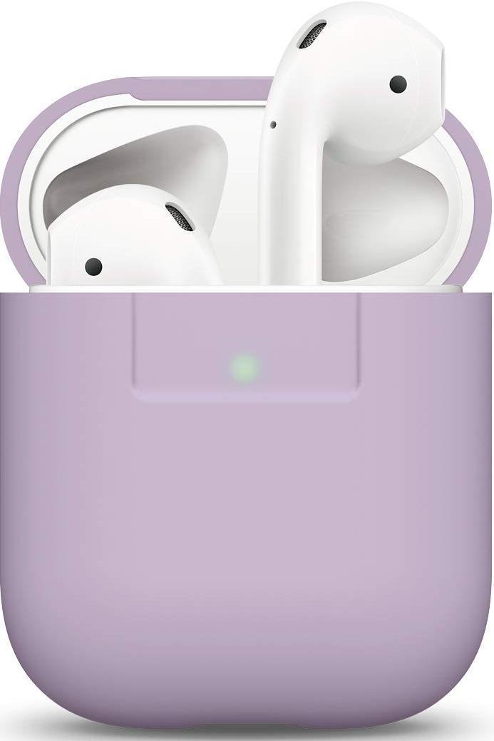 Силиконовый чехол для наушников Elago Silicone Case for Airpods, Lavender (EAPSC-LV)