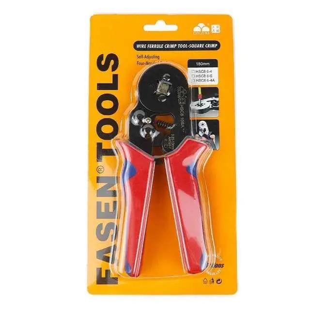 Кримпер Fasen Tools HSC8 для обжима трубчатых наконечников 0,25-6 мм2 (10629602)