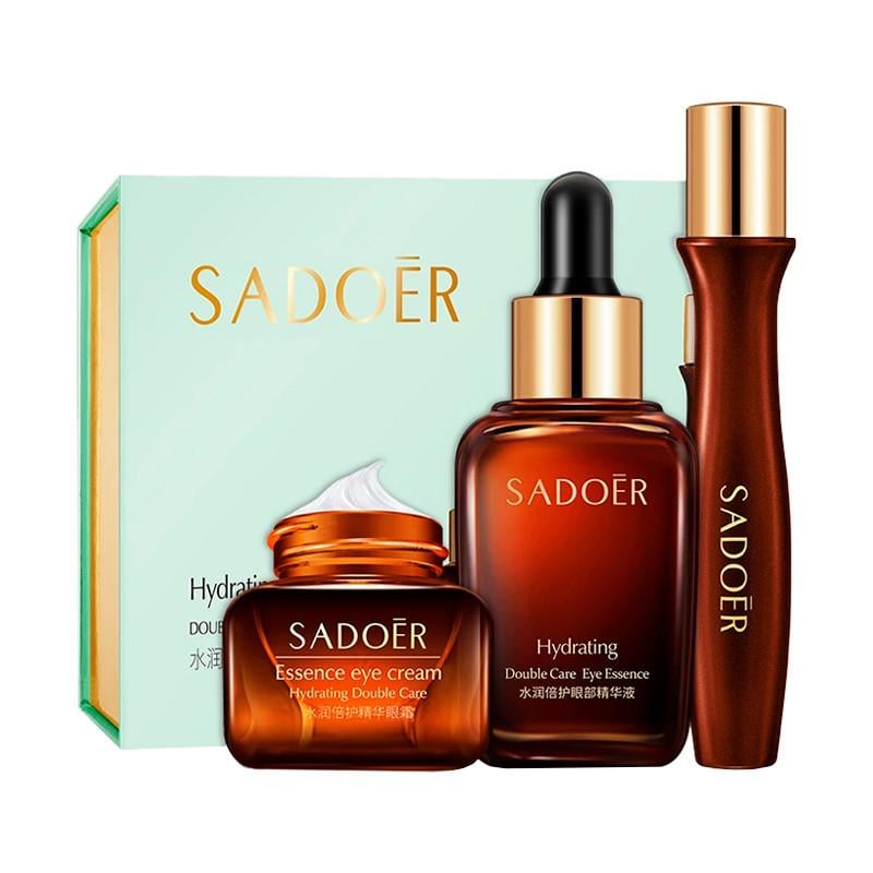 Набір для шкіри навколо очей що омолоджує 3в1 Sadoer Hydrating Double Care Essence Eye set (34764080)