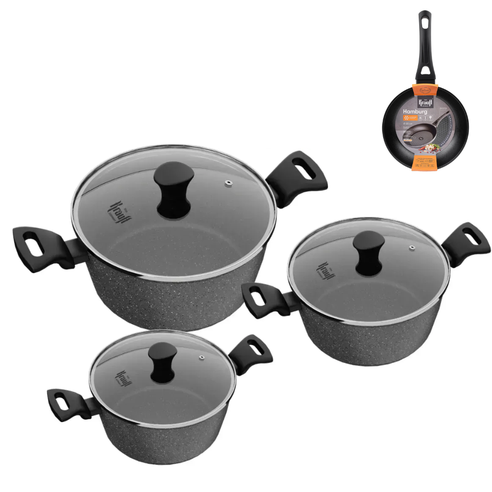 Набір каструль Krauff Fry Power зі сковородою 24 см (55-333-621)
