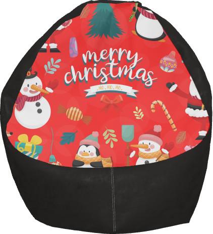 Кресло-груша Merry Christmas Art L (13279942)