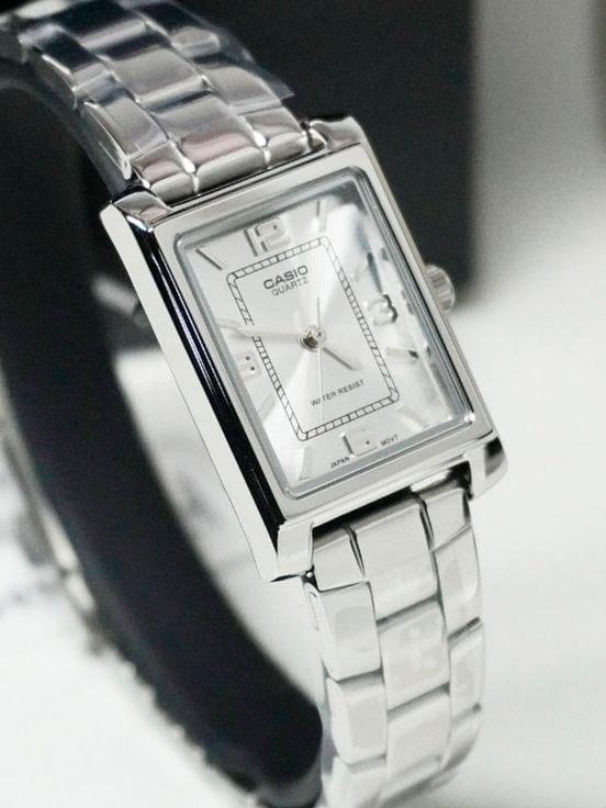 Наручные часы женские Casio LTP-1234DD-7A Timeless Collection Lady Timeless Collection Серебряный (2915933517)