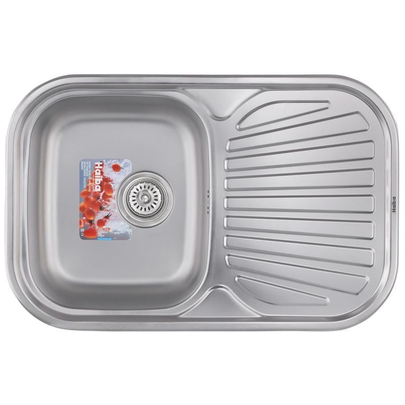 Мойка кухонная Haiba satin 74x48 см (HB0561)