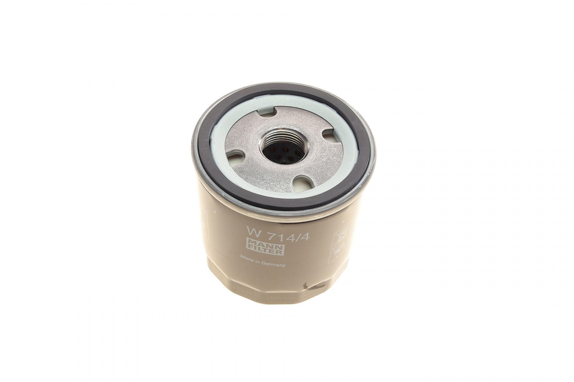 Фильтр масляный Mann-Filter для Fiat Doblo 1,9D/JTD 00-/Ducato 1,9D 87-94/Punto 1,9D/JTD 99-09/JCB 400-Serie 11-16- (W (714/4)