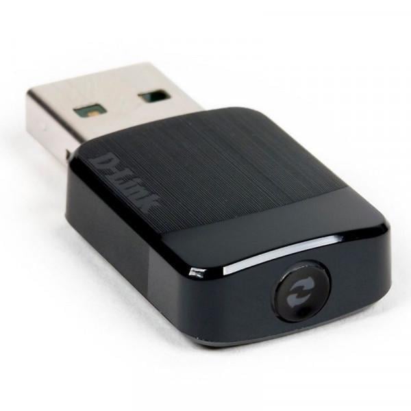 Адаптер D-Link Wi-Fi DWA-171 AC600 MU-MIMO USB 2,4/5 ГГц (577002) - фото 3