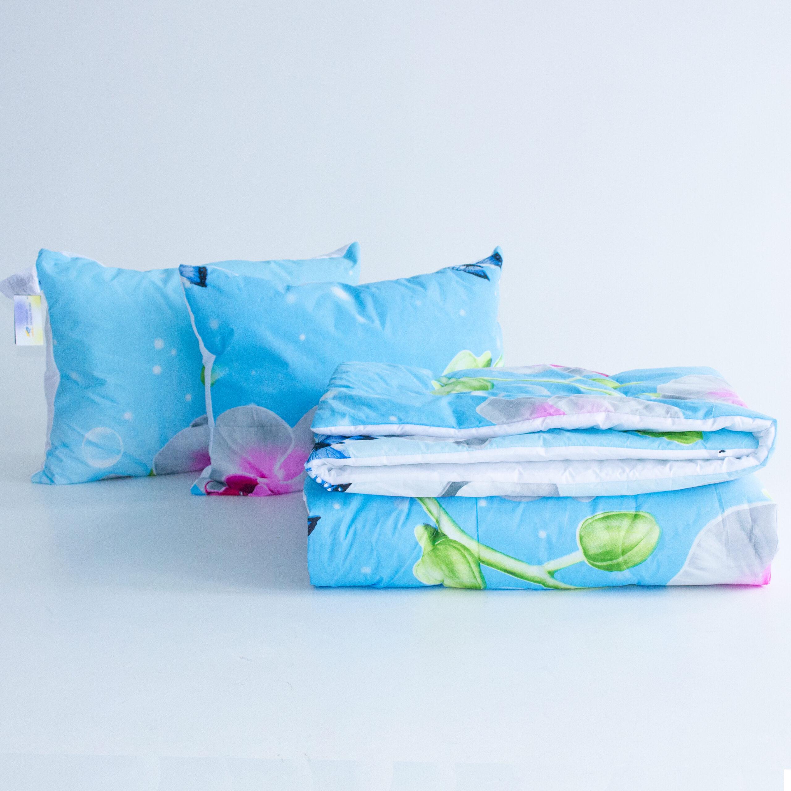 Набір антиалергенний MirSon №5605 Print Line Austria з евкаліптовим волокном зимовий Ковдра 172х205 см/подушки середні 50х70 см 2 шт. (2200006117582)