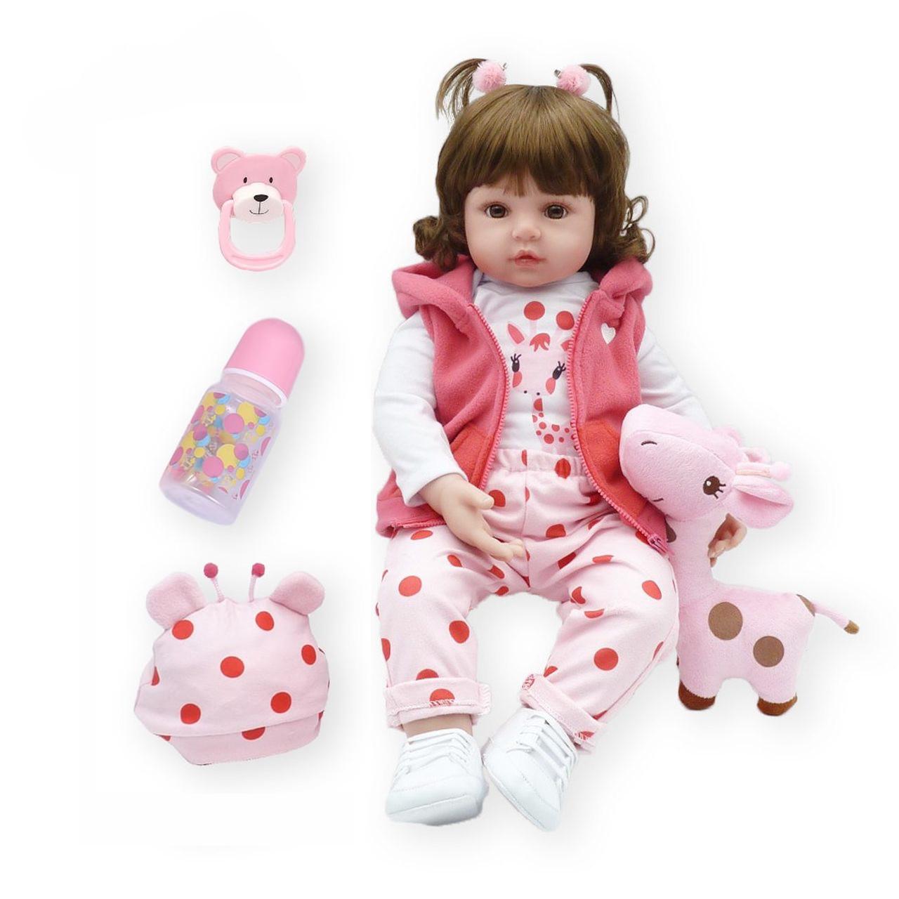 Кукла Реборн реалистичная девочка 47 см