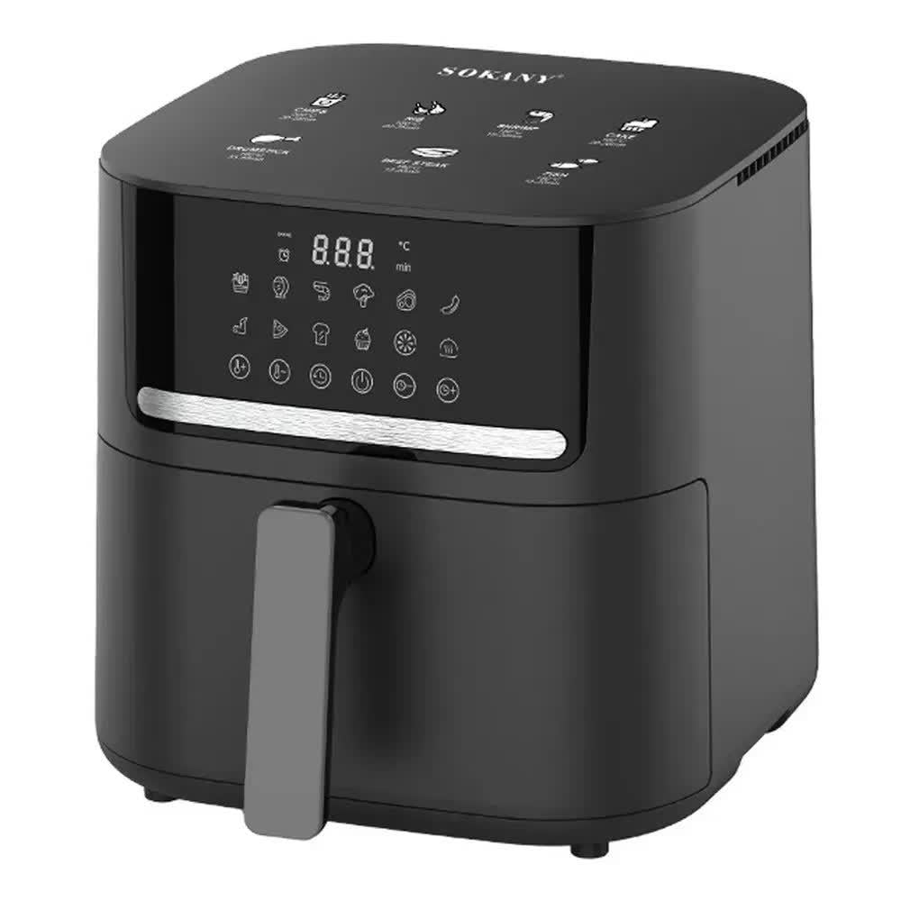 Аэрофритюрница Sokany от сети 1800 Вт 6,5л (28186757)