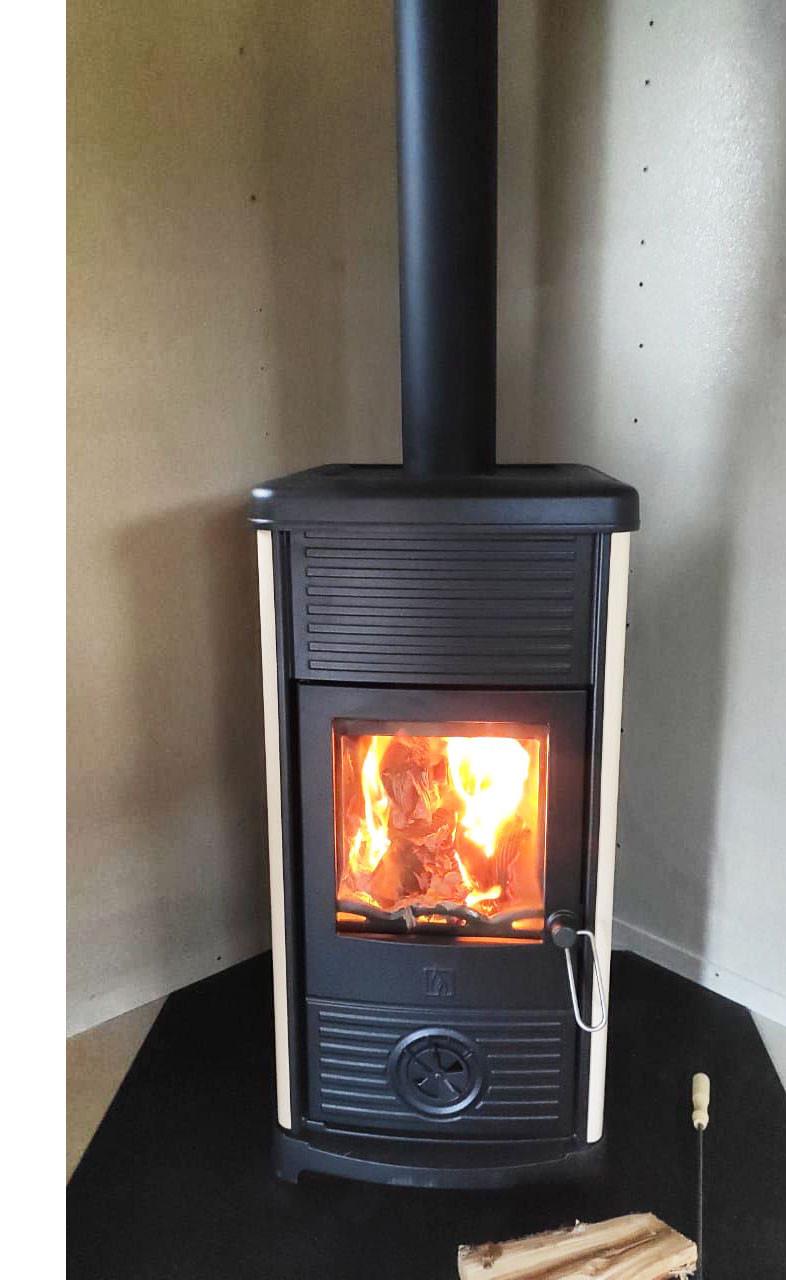 Печь-камин чугунная PLAMEN MAESTRAL N 10 кВт Кремовый (9255100) - фото 2