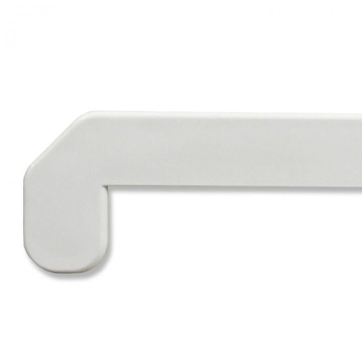 Заглушка для подоконника Ganz ПВХ 600 мм Белый глянцевый (25070182)