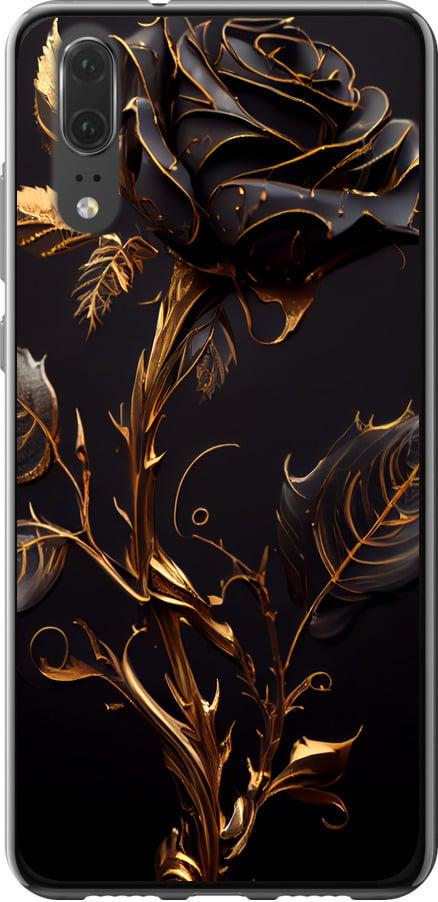 Чохол на Huawei P20 Троянда 3 (5552u-1396-42517)