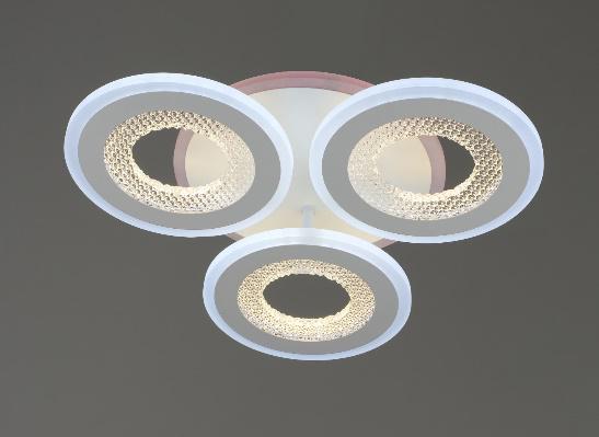 Люстра светодиодная акриловая Sirius B S2036/3 90 W 12 W