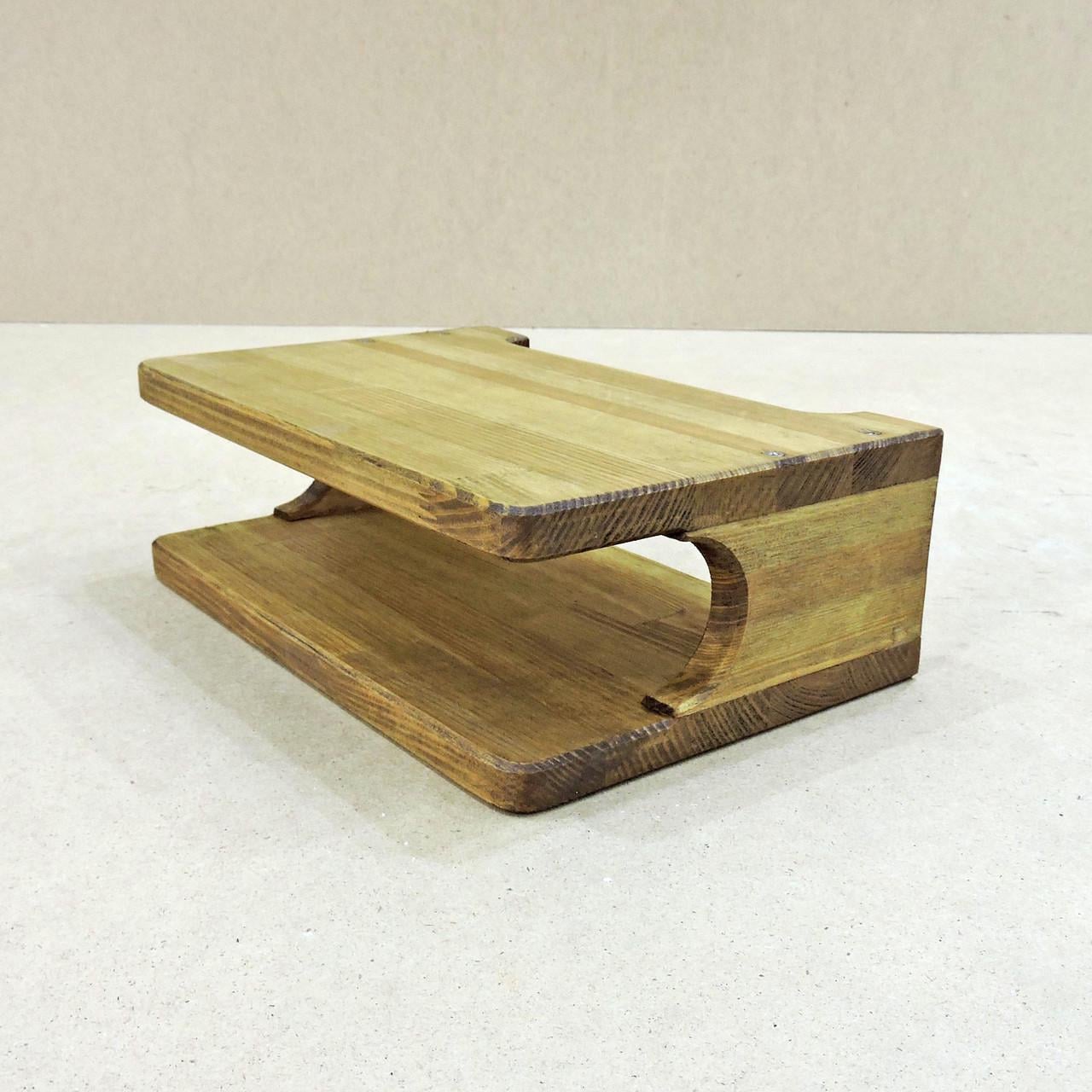 Полиця для роутера з дерева Тарту 30 Мускат (ПВР-300407)