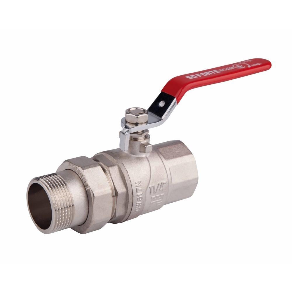 Кран-американка шаровой прямой SD Forte 1-1/4" (24849802) Кран-американка шаровой прямой SD Forte 1-1/4" (24849802)