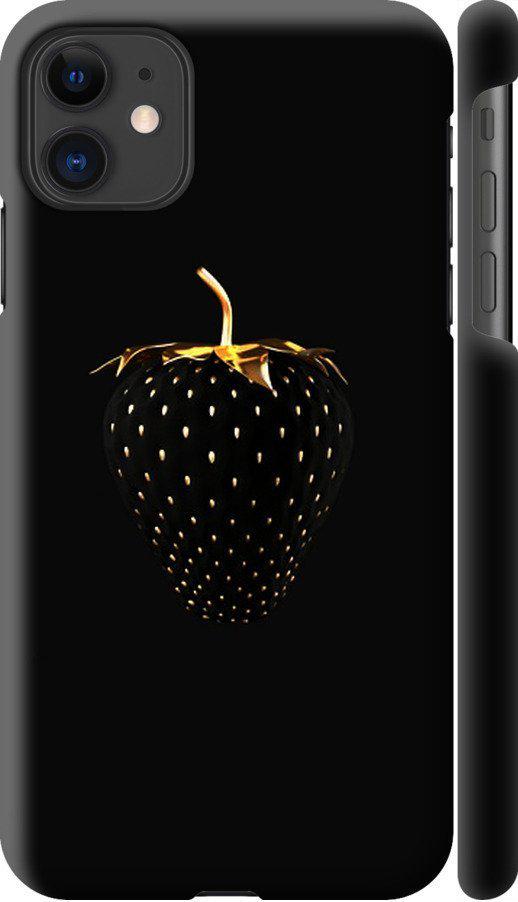 Чехол на iPhone 11 Черная клубника (3585c-1722-42517)