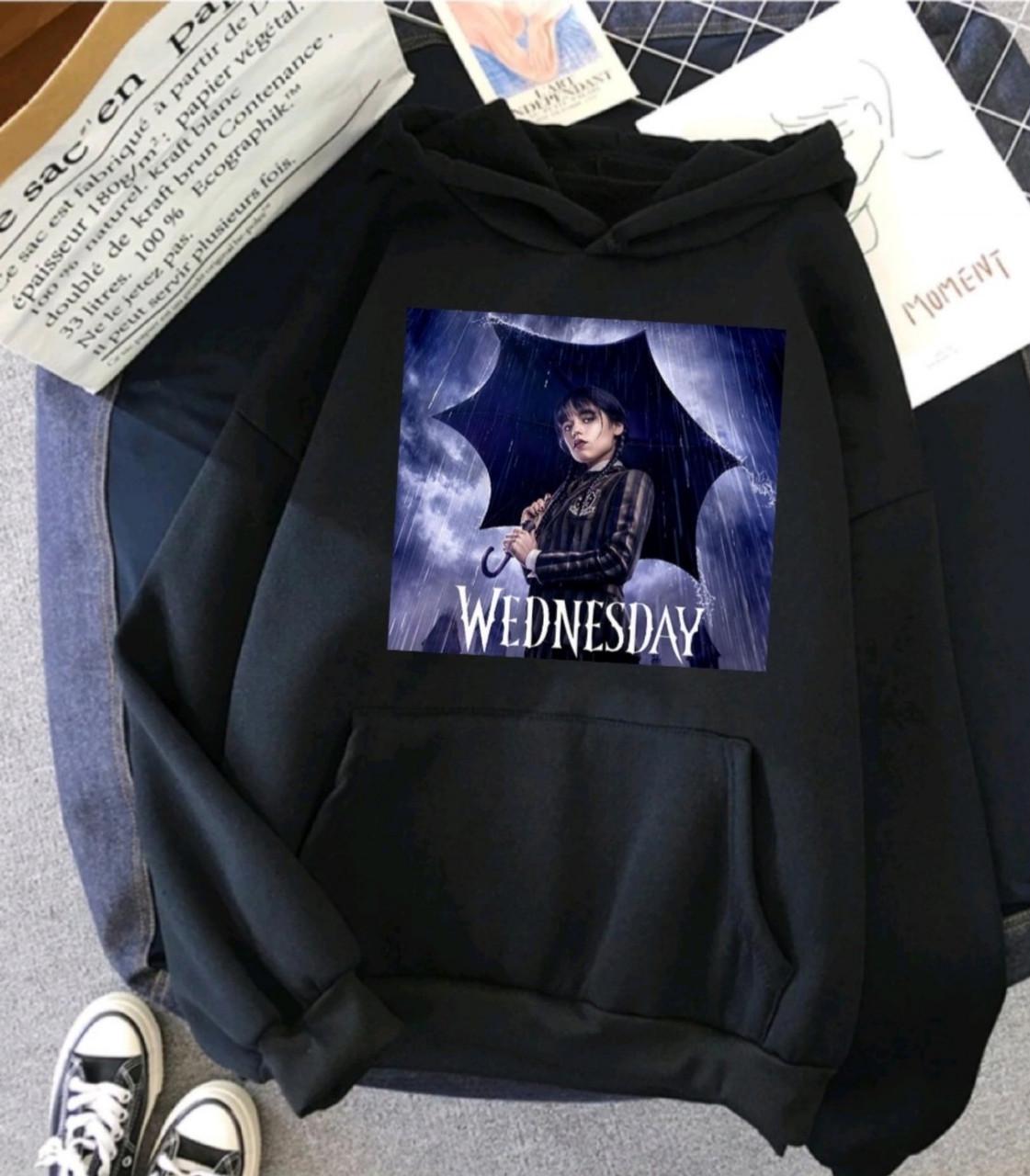 Худи Wednesday для подростков (23654912)