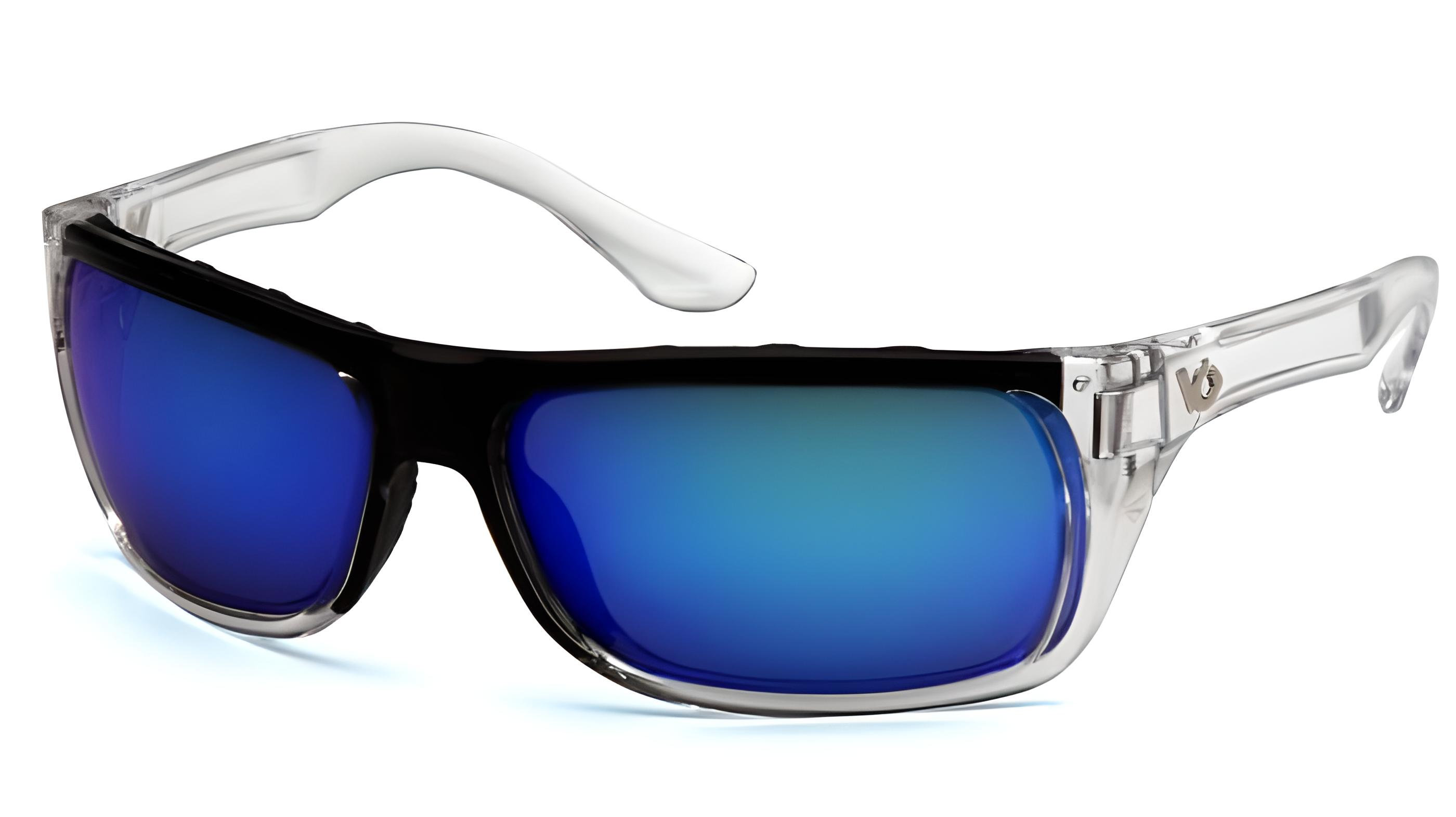 Очки защитные открытые Venture Gear Vallejo Clear Аnti-Fog Ice blue mirror