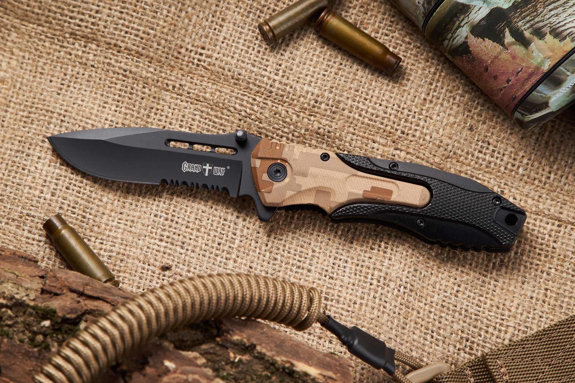 Ніж складаний туристичний Grand Way 84 мм (WK14029)