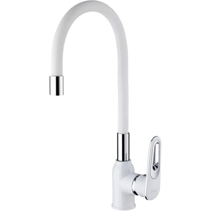 Змішувач для кухні Frap H49 F4049 1033736 з гнучким виливом Білий (102455) Змішувач для кухні Frap H49 F4049 1033736 з гнучким виливом Білий (102455)