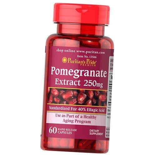 Экстракт граната Pomegranate Extract 250 60 капс. (71367064)