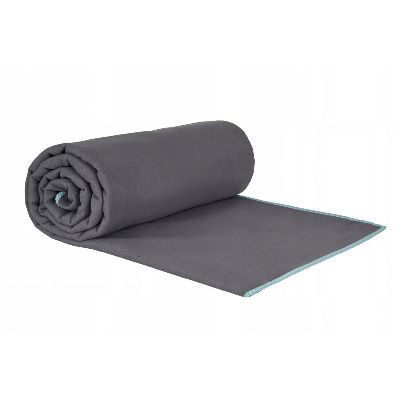 Полотенце спортивное 4fizjo из микрофибры XL 180х100 см Grey (P-5907739317223)