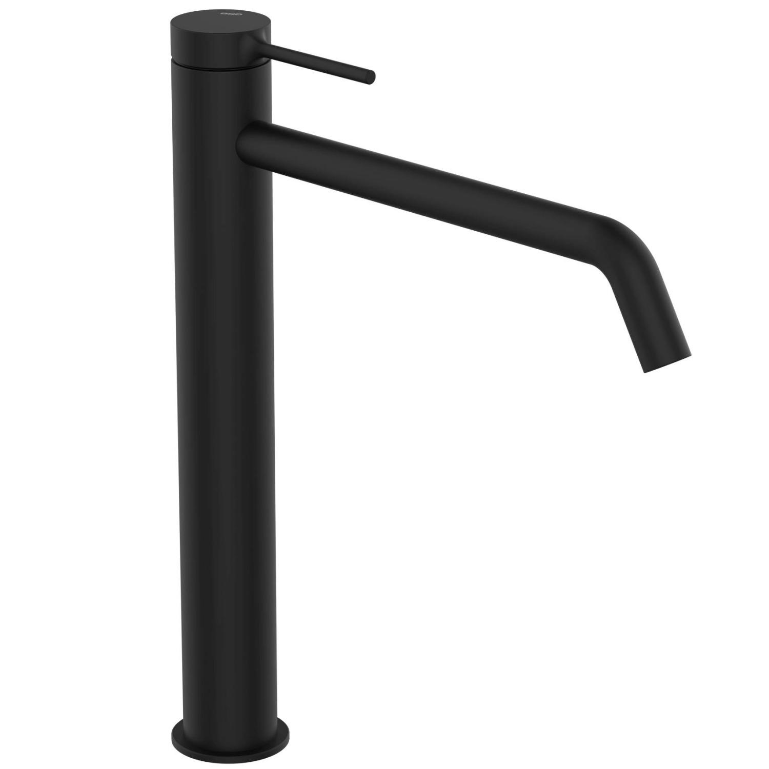 Смеситель для умывальника GRB Time XXL Male 47511472 высокий однорычажный Черный (159241)