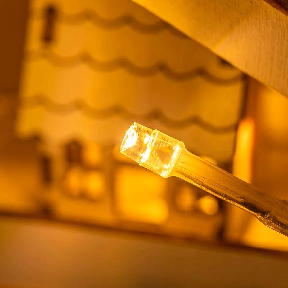 Гирлянда-штора BRS 300LED 8 режимов 220V 3х3 м Gold (22840840) - фото 3