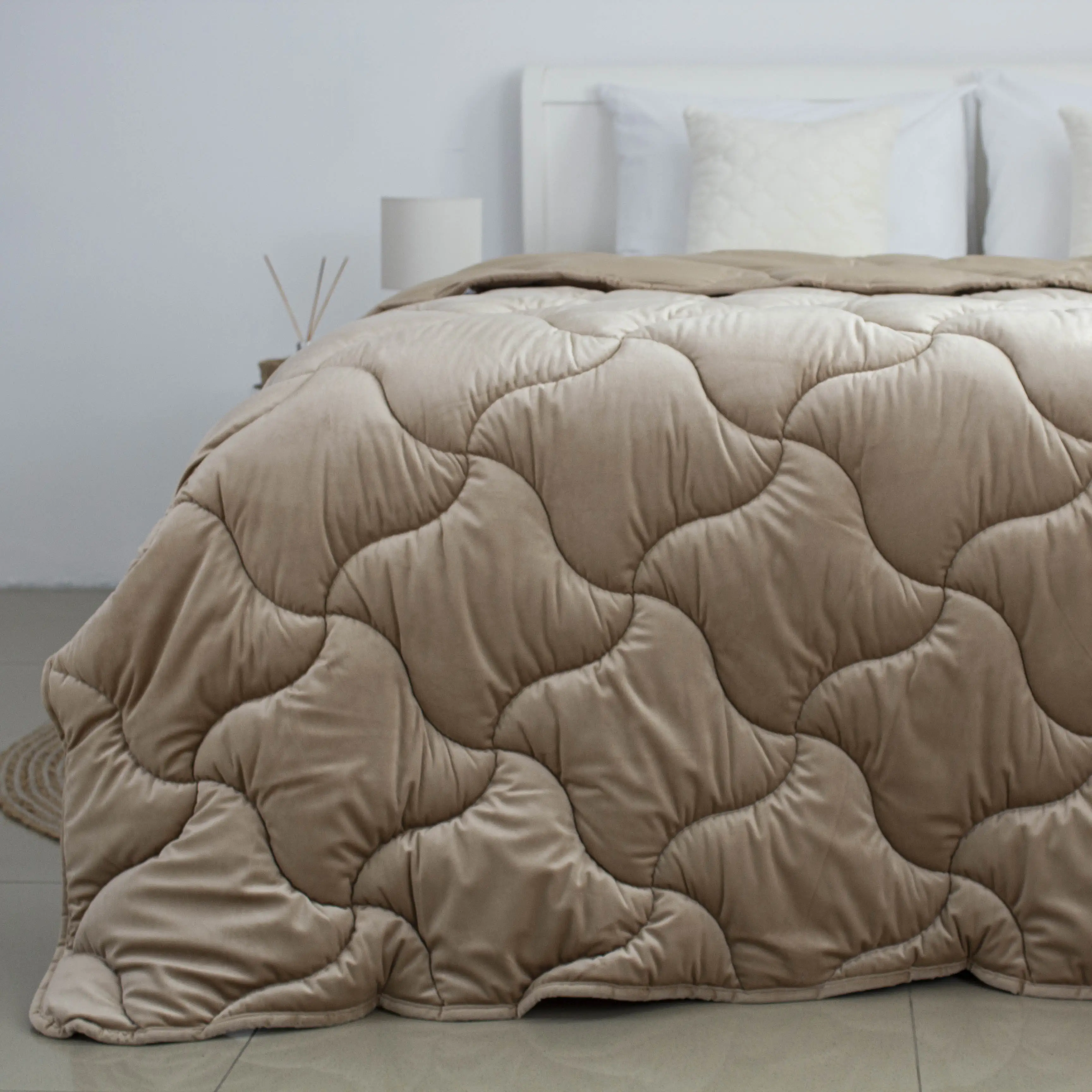 Ковдра ТЕП VELOUR 150x210 см Золотисто-бежевий (1-04870_34480)