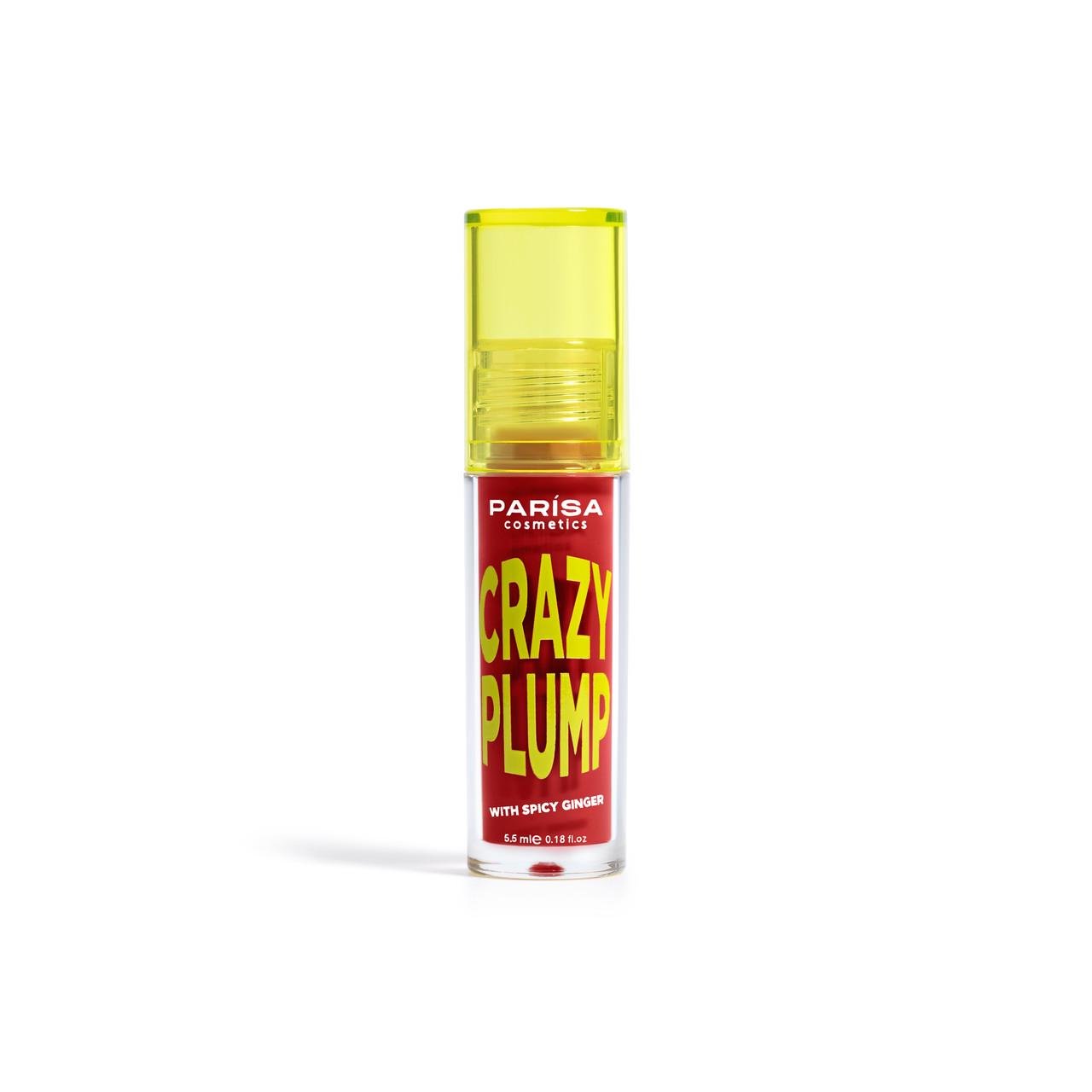 Блиск-плампер для губ PARISA COSMETICS Lipgloss Crazy Plump №106 Iconic red