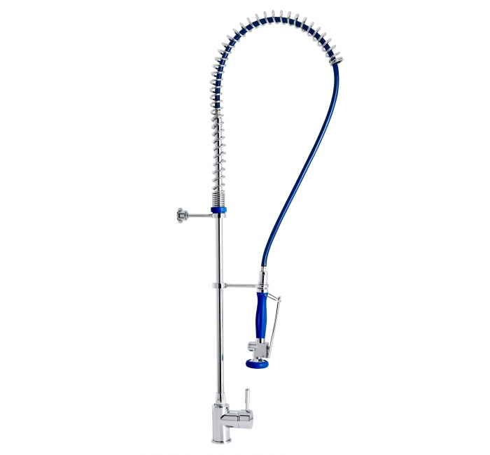 Одноважільний змішувач для кухні GENEBRE 1705 04 Хром (74053)