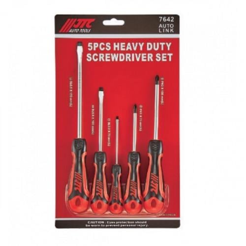 Набор отверток 5 шт. (7642 JTC)