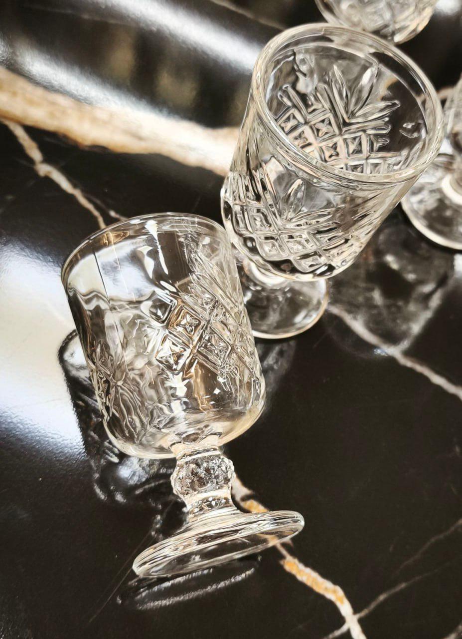 Набор рюмок на ножках F-207 60 мл 6 шт. Прозрачный (102-302) - фото 6