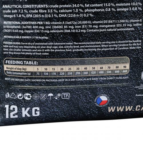 Корм сухий Carnilove Fresh Carp & Trout для дорослих собак всіх порід риба 12 кг - фото 5 Корм сухий Carnilove Fresh Carp & Trout для дорослих собак всіх порід риба 12 кг - фото 5