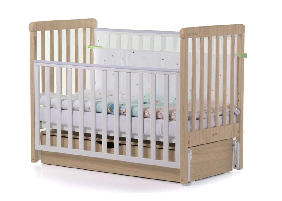 Ліжко дитяче Carrello Alba Білий/Бук (8073547)