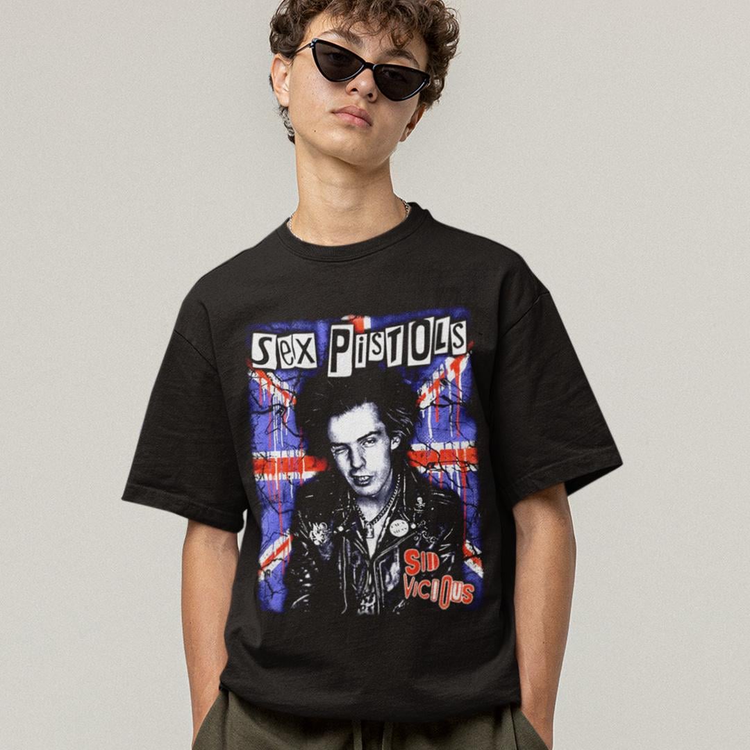 Футболка унісекс Sex Pistols Sid Vicious L Чорний (00000005319)