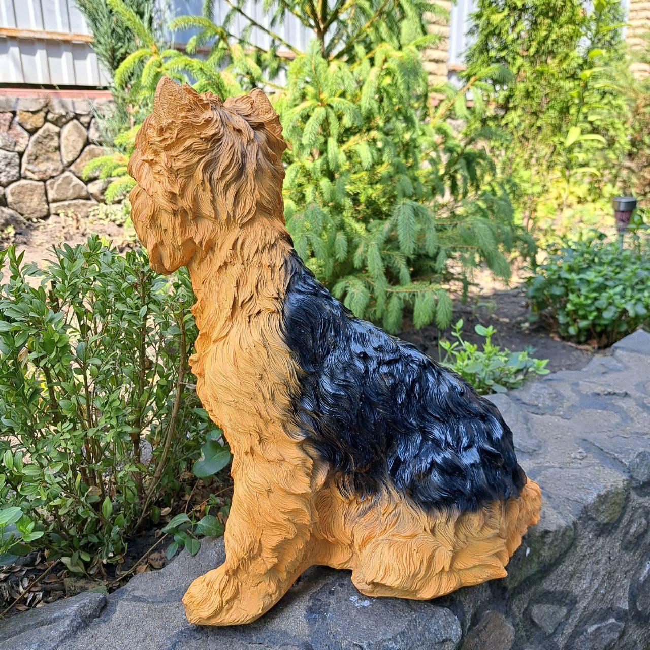 Садовая фигура Баллонка 44 см Черно-рыжий (3812) - фото 2 Садовая фигура Баллонка 44 см Черно-рыжий (3812) - фото 2