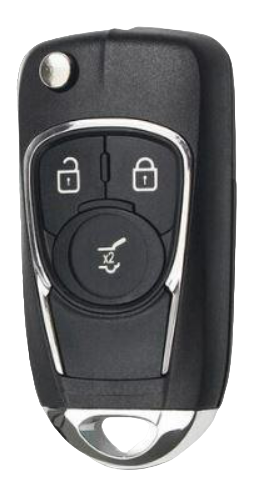 Корпус ключа Chevrolet Aveo/Cruze для модификации или реставрации (DLK-0925)