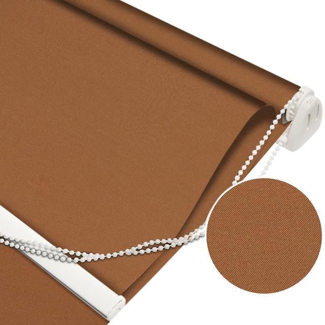 Рулонная штора NewTex Амели LUX 75х165 см Темно-коричневый (801) - фото 2 Рулонная штора NewTex Амели LUX 75х165 см Темно-коричневый (801) - фото 2