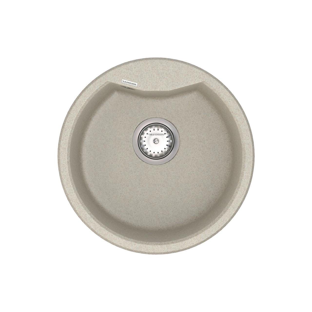 Кухонна мойка с сифоном Vena VMR 01.48 Terra