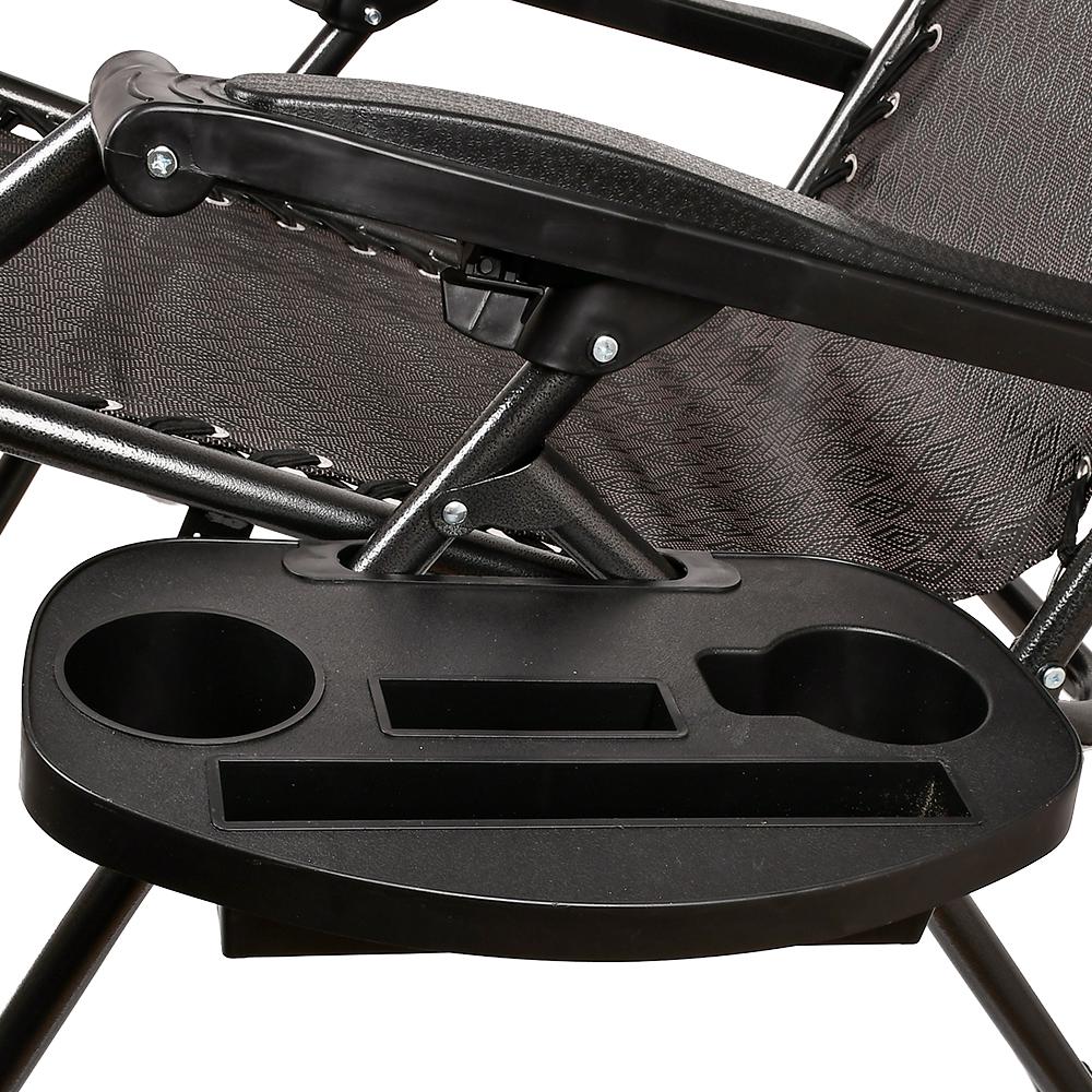 Кресло-шезлонг с подставкой для напитков Stenson MH-3066D-1 180х65х115 см Темно-коричневый (a1d9f15d) - фото 2 Кресло-шезлонг с подставкой для напитков Stenson MH-3066D-1 180х65х115 см Темно-коричневый (a1d9f15d) - фото 2