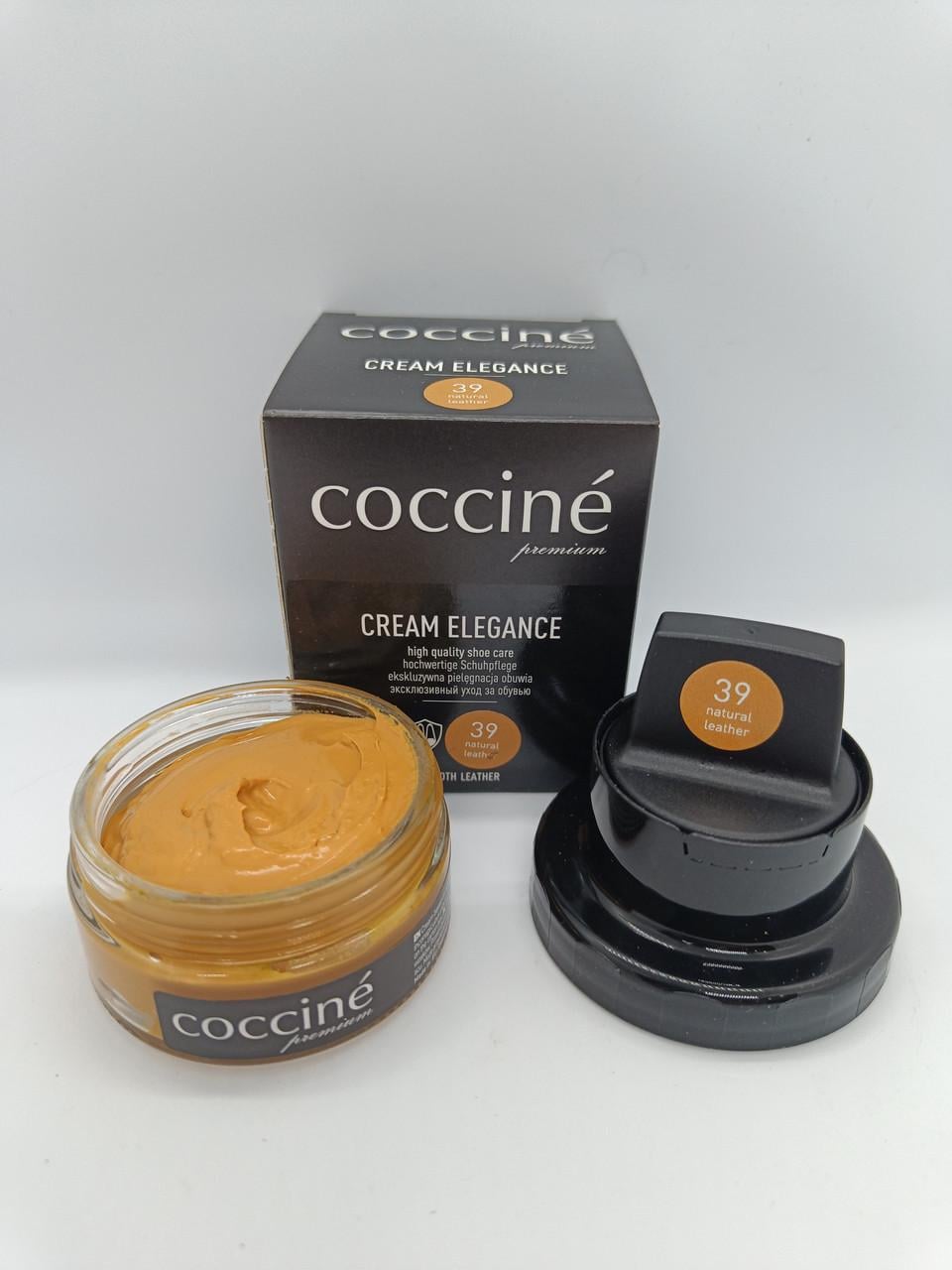 Крем COCCINE ELEGANCE для кожаной обуви 50 мл Натуральная кожа 39