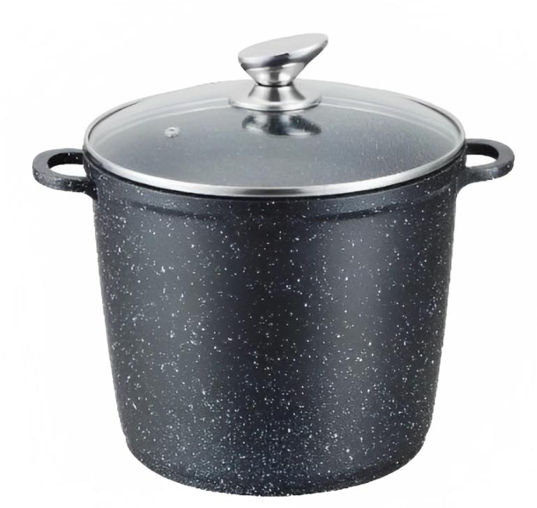 Котел-кастрюля Edenberg с крышкой и антипригарным мраморным покрытием 10 л 28 см (EB-1172)