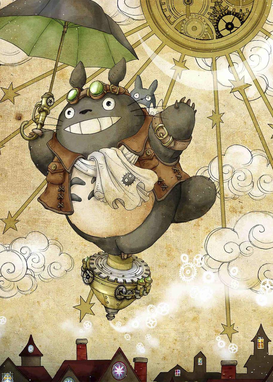 Картина GeekLand My Neighbor Totoro постер (NT 09.021)