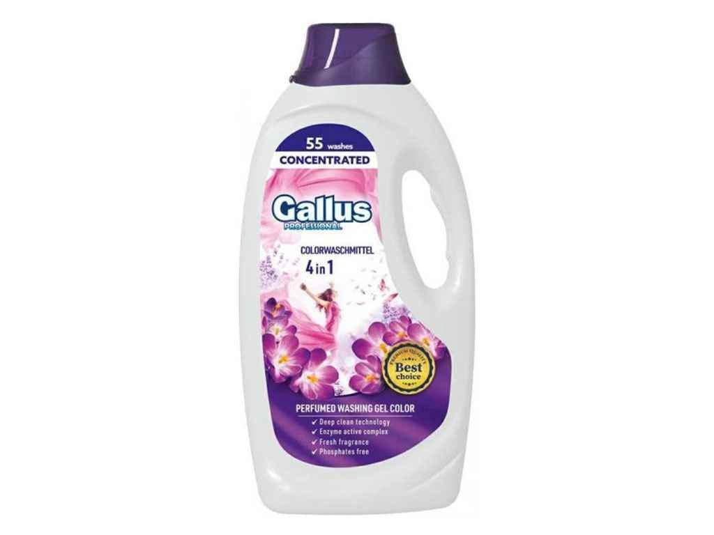 Гель для стирки Gallus Professional Concentrated 4в1 Color 1,98 л (969023)
