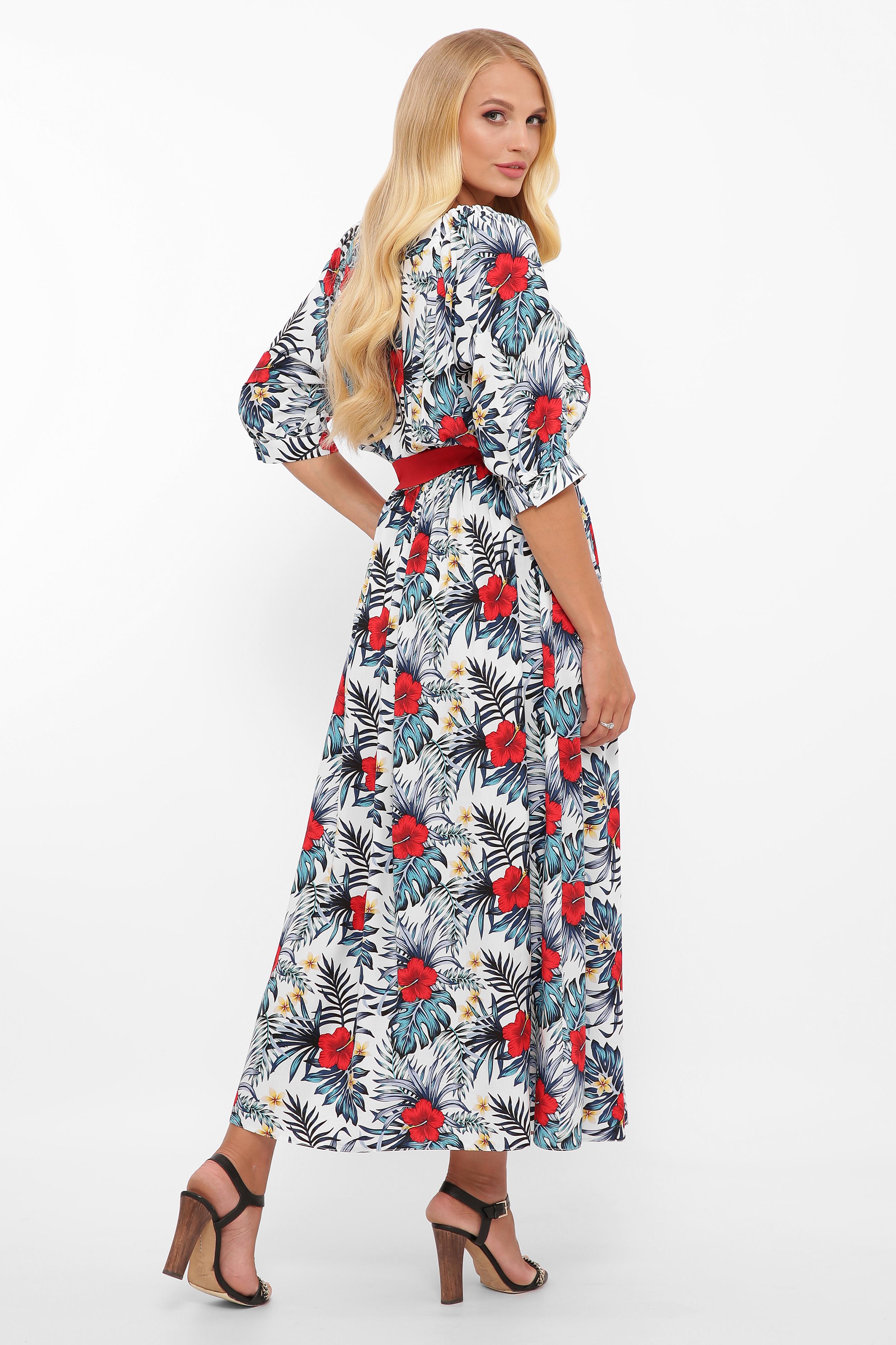 Сукня VLAVI Сніжана р. 58 Білий (123904-58) - фото 4 Сукня VLAVI Сніжана р. 58 Білий (123904-58) - фото 4