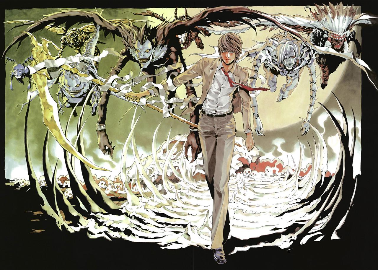 Картина GeekLand Death Note Тетрадь смерти существа