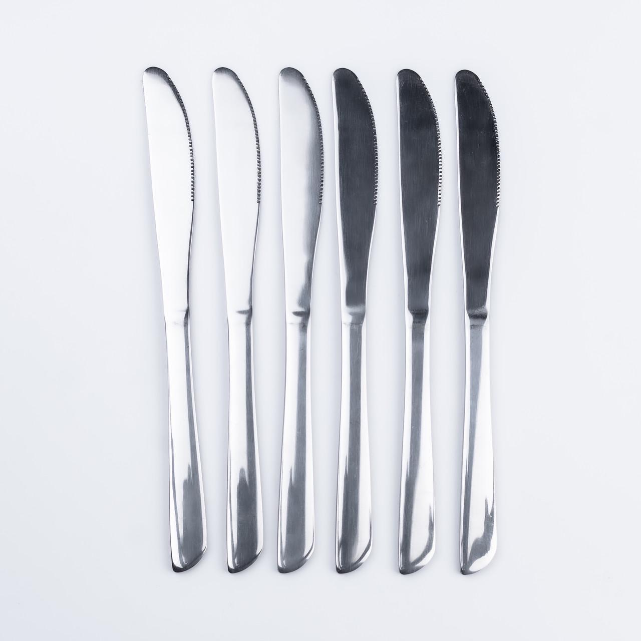 Набор столовых ножей гальваническое покрытие 6 шт.